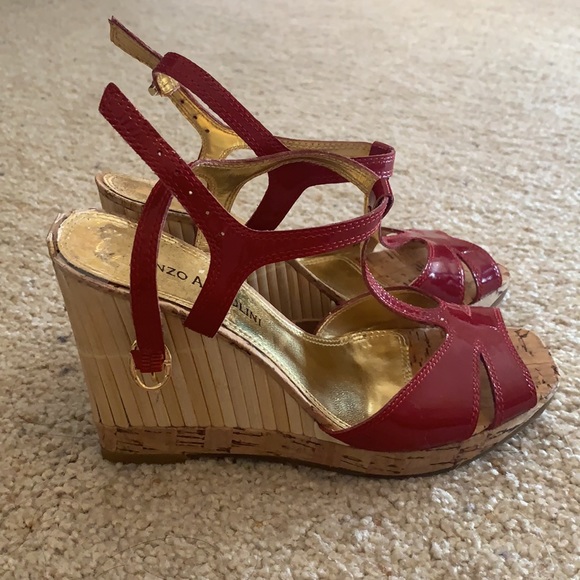 WOMENS ENZO ANGIOLINI RED HEEL - Picture 5 of 5